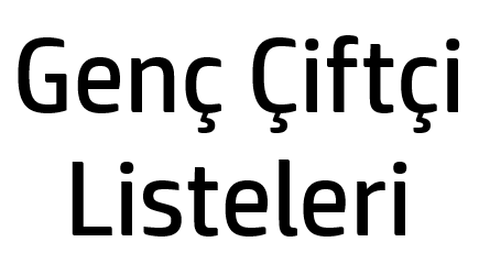 Genç Çiftçi Hibe Kazananların Listesi 2018